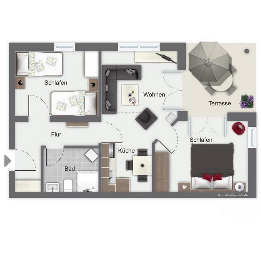 Duenenblick Wohnung 38 ボルテンハーゲン エクステリア 写真